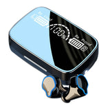 Darrahopens Electronics Wireless Earphones Mirror Power Display Touch Control HiFi Earbuds Bluetooth 5.1 With Mic