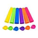 Darrahopens Food & Beverage 8PCS Silicone Ice Block Moulds/Ice Cream Molds/Icy Pole Jelly Pop Popsicle Maker