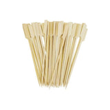 Darrahopens Food & Beverage Bamboo Wooden Catering Paddle Skewers Disposable Finger Food Cocktail BBQ