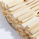 Darrahopens Food & Beverage Bamboo Wooden Catering Paddle Skewers Disposable Finger Food Cocktail BBQ