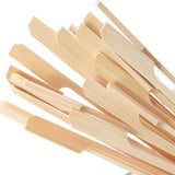 Darrahopens Food & Beverage Bamboo Wooden Catering Paddle Skewers Disposable Finger Food Cocktail BBQ