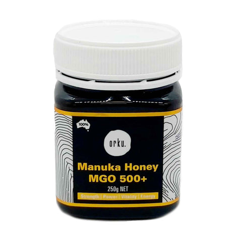 Darrahopens Food & Beverage > Condiments & Sauces 250g MGO 500+ Australian Manuka Honey - 100% Raw Natural Pure Jelly Bush