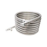 Darrahopens Food & Beverage > Distilling & Brewing Counter Flow Chiller - Stainless Steel - 1/2 Inch BSP Threaded
