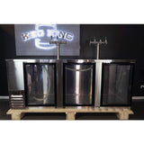 Darrahopens Food & Beverage > Distilling & Brewing Kegerator - KegMaster Super Deluxe - Three Door