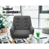 darrahopens Furniture > Bar Stools & Chairs Armchair Tub Single Dining Chair