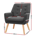 darrahopens Furniture > Bar Stools & Chairs Armchair Tub Single Dining Chair