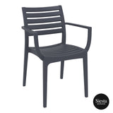 Darrahopens Furniture > Bar Stools & Chairs Artemis Armchair - Anthracite