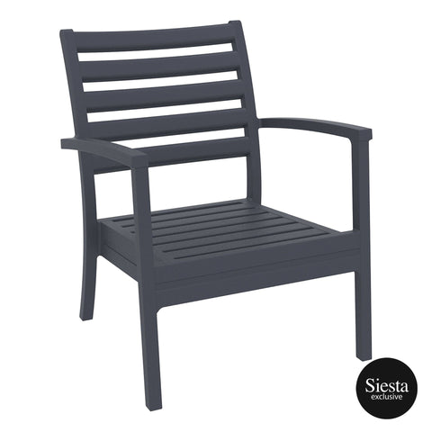 Darrahopens Furniture > Bar Stools & Chairs Artemis XL Lounge Armchair - Anthracite