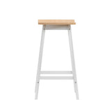 Darrahopens Furniture > Bar Stools & Chairs Artiss 2 x Wooden Bar Stools Bar Stool Dining Chairs Kitchen Barstools Oak