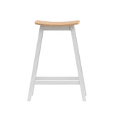 Darrahopens Furniture > Bar Stools & Chairs Artiss 2 x Wooden Bar Stools Bar Stool Dining Chairs Kitchen Barstools Oak