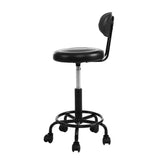 Darrahopens Furniture > Bar Stools & Chairs Artiss 2X Salon Stool Swivel Backrest Chair Barber Hairdressing Hydraulic Lift