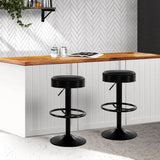 darrahopens Furniture > Bar Stools & Chairs Artiss Bar Stools Kitchen Stool Black Barstool