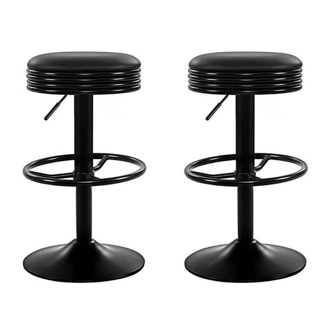 darrahopens Furniture > Bar Stools & Chairs Artiss Bar Stools Kitchen Stool Black Barstool