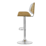 Darrahopens Furniture > Bar Stools & Chairs Artiss Bar Stools Kitchen Stool Chairs Metal Barstool Dining Chair Swivel White