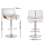 Darrahopens Furniture > Bar Stools & Chairs Artiss Bar Stools Kitchen Stool Chairs Metal Barstool Dining Chair Swivel White