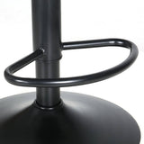 Darrahopens Furniture > Bar Stools & Chairs Artiss Bar Stools Kitchen Swivel Gas Lift Stool Leather Dining Chairs Black x2