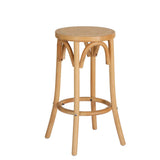 Darrahopens Furniture > Bar Stools & Chairs Artiss Bar Stools Wooden Stool Counter Chair Kitchen Barstools Rattan Seat