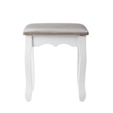 darrahopens Furniture > Bar Stools & Chairs Artiss Dressing Table Stool Makeup Chair Bedroom Vanity Velvet Fabric Grey