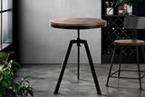 darrahopens Furniture > Bar Stools & Chairs Artiss Elm Wood Round Dining Table - Dark Brown