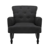 darrahopens Furniture > Bar Stools & Chairs Artiss French Lorraine Chair Retro Wing - Black