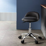 Darrahopens Furniture > Bar Stools & Chairs Artiss Salon Stool Swivel Chair Backrest Chairs