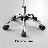 Darrahopens Furniture > Bar Stools & Chairs Artiss Salon Stool Swivel Chair Backrest Chairs