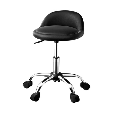 Darrahopens Furniture > Bar Stools & Chairs Artiss Salon Stool Swivel Chair Backrest Chairs