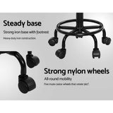 darrahopens Furniture > Bar Stools & Chairs Artiss Salon Stool Swivel Chairs with Back Barber Beauty Hydralic Lift
