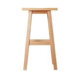 darrahopens Furniture > Bar Stools & Chairs Artiss Set of 2 Beech Wood Bar Stools - Natural