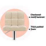 darrahopens Furniture > Bar Stools & Chairs Artiss Set of 2 PU Leather Gas Lift Bar Stools - Beige