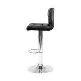 darrahopens Furniture > Bar Stools & Chairs Artiss Set of 2 PU Leather Gas Lift Bar Stools - Black