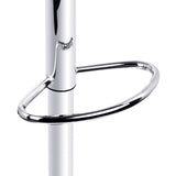 darrahopens Furniture > Bar Stools & Chairs Artiss Set of 2 PU Leather Gas Lift Bar Stools - White and Chrome