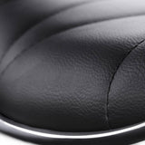 darrahopens Furniture > Bar Stools & Chairs Artiss Set of 2 PU Leather Patterned Bar Stools - Black and Chrome