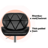 darrahopens Furniture > Bar Stools & Chairs Artiss Set of 4 Kitchen Bar Stools - Black and Chrome