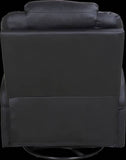 darrahopens Furniture > Bar Stools & Chairs Black Massage Sofa Chair Recliner 360 Degree Swivel PU Leather Lounge 8 Point Heated