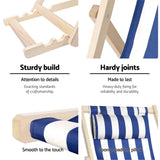 darrahopens Furniture > Bar Stools & Chairs Gardeon Outdoor Furniture Sun Lounge Beach Chairs Deck Chair Folding Wooden Patio
