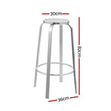 darrahopens Furniture > Bar Stools & Chairs Gardeon Set of 2 Outdoor Bar Stools Patio Furniture Indoor Bistro Kitchen Aluminum