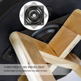 darrahopens Furniture > Bar Stools & Chairs La Bella 2 Set 72cm Black Wooden Bar Stool Leila Leather