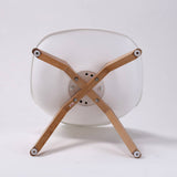 darrahopens Furniture > Bar Stools & Chairs La Bella 2 Set White Retro Dining Cafe Chair Padded Seat