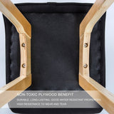 darrahopens Furniture > Bar Stools & Chairs La Bella 4 Set 65cm White Wooden Bar Stool Sophia Leather