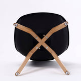 darrahopens Furniture > Bar Stools & Chairs La Bella 4 Set Blue Retro Dining Cafe Chair Padded Seat
