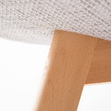 darrahopens Furniture > Bar Stools & Chairs La Bella 4 Set Grey Retro Dining Cafe Chair Padded Seat
