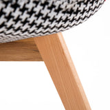 darrahopens Furniture > Bar Stools & Chairs La Bella 4 Set Multi Colour Retro Dining Cafe Chair Padded Seat