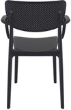 Darrahopens Furniture > Bar Stools & Chairs Loft Armchair - Black