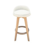 darrahopens Furniture > Bar Stools & Chairs Milano Decor Phoenix Barstool Cream Chairs Kitchen Dining Chair Bar Stool - One Pack - Cream