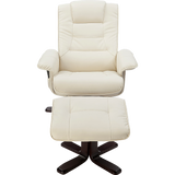 darrahopens Furniture > Bar Stools & Chairs PU Leather Massage Chair Recliner Ottoman Lounge Remote