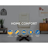 darrahopens Furniture > Bar Stools & Chairs PU Leather Massage Chair Recliner Ottoman Lounge Remote