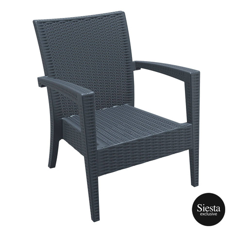 Darrahopens Furniture > Bar Stools & Chairs Tequila Armchair - Anthracite