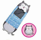 Darrahopens Furniture > Bathroom 2022 Sleeping Bag Happy Nappers Kids Children Blanket Winter fluffy warm Xmas Gift