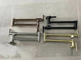 Darrahopens Furniture > Bathroom 2023 Brushed Gold Kitchen tap Wall Mounted Pot Filler Single Cold Water inlet
